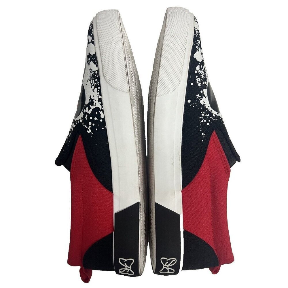 Disney Disneyland Womens Minnie Mouse Shoes Sneakers US 9.5 Slip On Comfort Logo - Picture 4 of 11